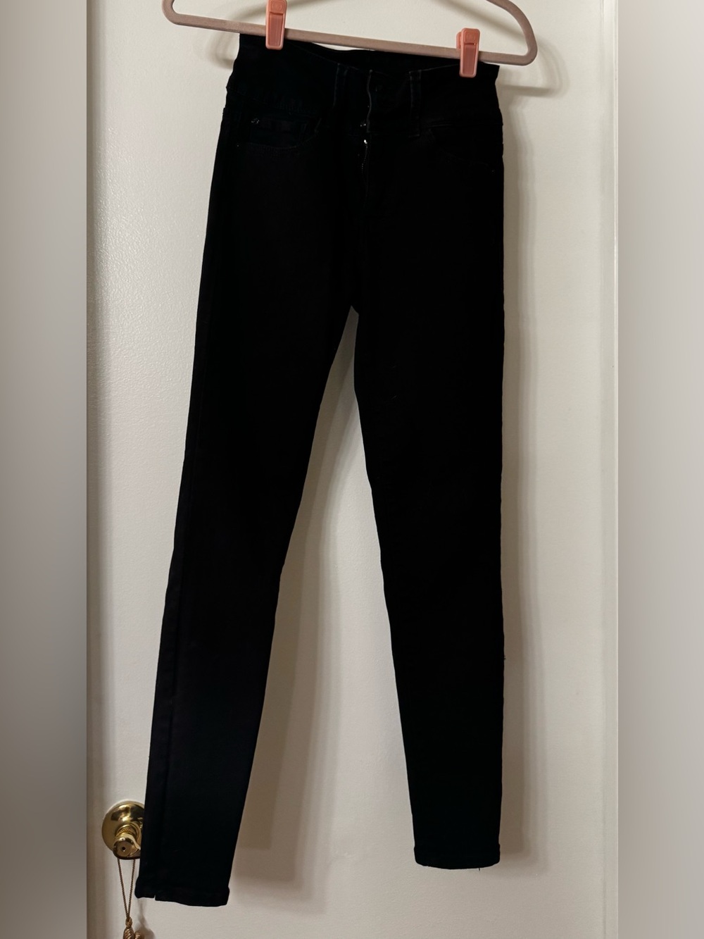 Women's Black Skinny Jeans - High Stretch Slim Fit